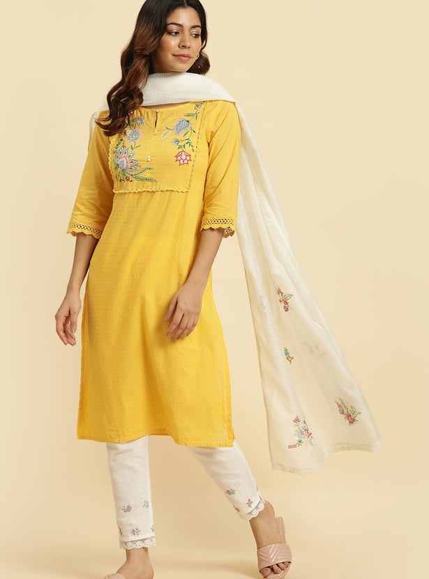 W Embroidered Dupatta