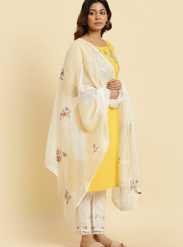 W Embroidered Dupatta
