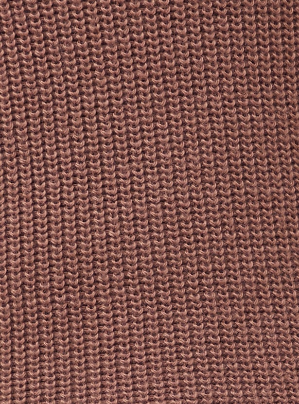 CODE Knitted Puffed Sleeve Top