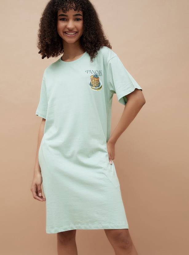 GINGER Printed Night Dress