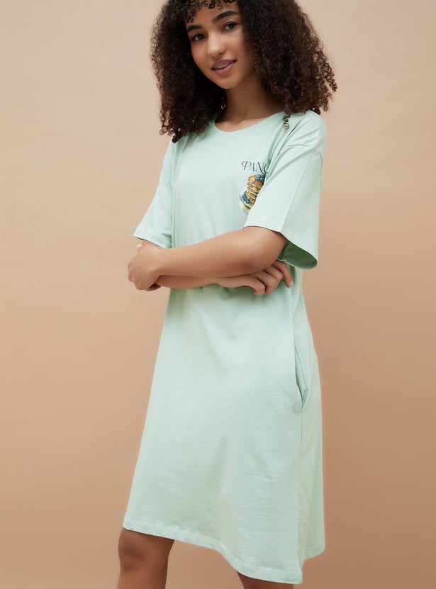 GINGER Printed Night Dress