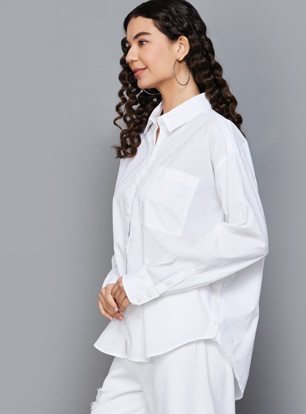 AMERICAN EAGLE Solid Shirt