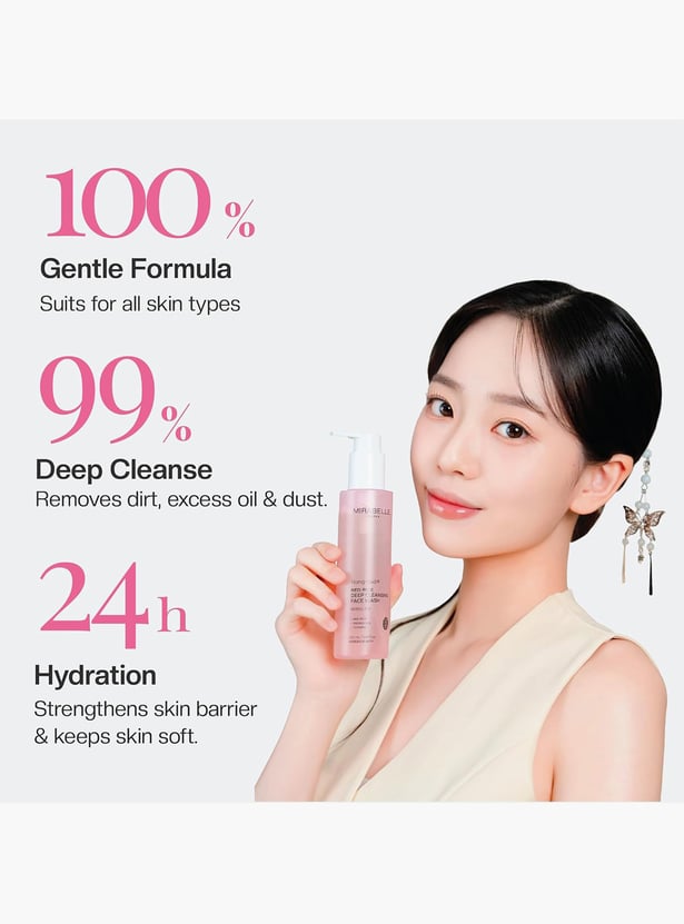 MIRABELLE Korea Red Rice Deep Cleansing Face Wash - 150ml