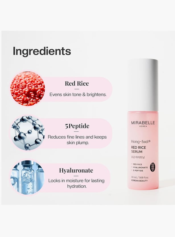 MIRABELLE Korea Red Rice Serum - 50ml