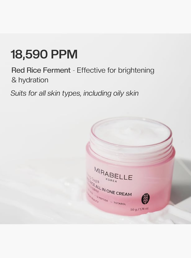 MIRABELLE Korea Red Rice All In One Cream - 50g