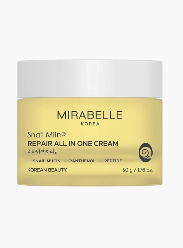 MIRABELLE Korea Snail Miin Repair All In One Cream - 50g
