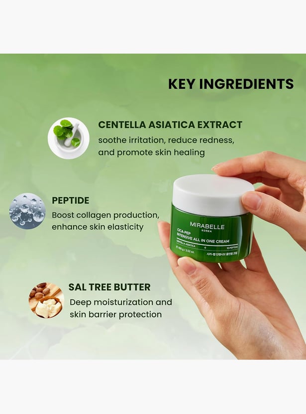 MIRABELLE Korea CICA-PEP Intensive All In One Cream - 100g