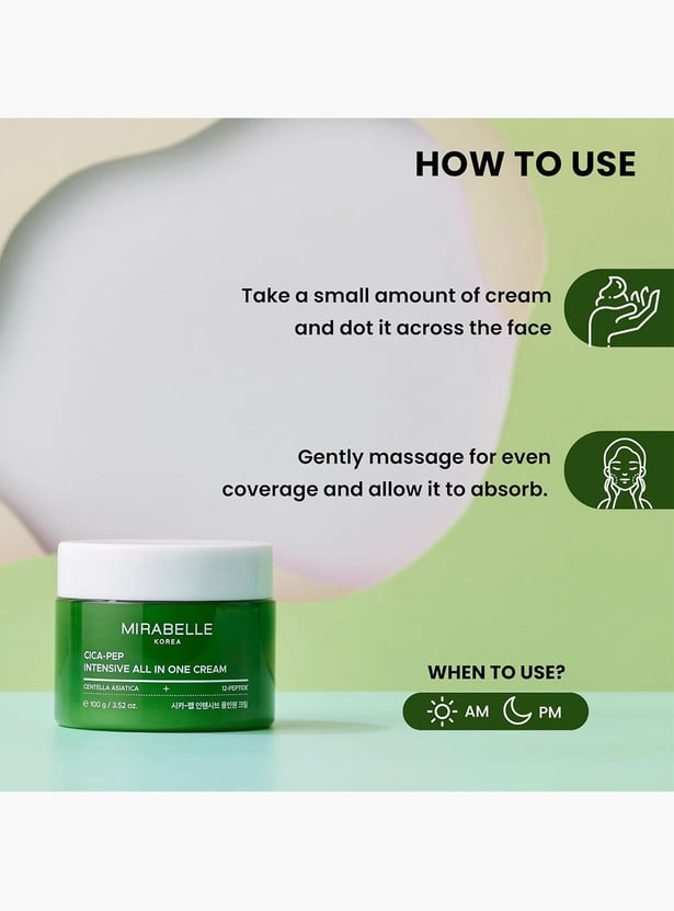 MIRABELLE Korea CICA-PEP Intensive All In One Cream - 100g