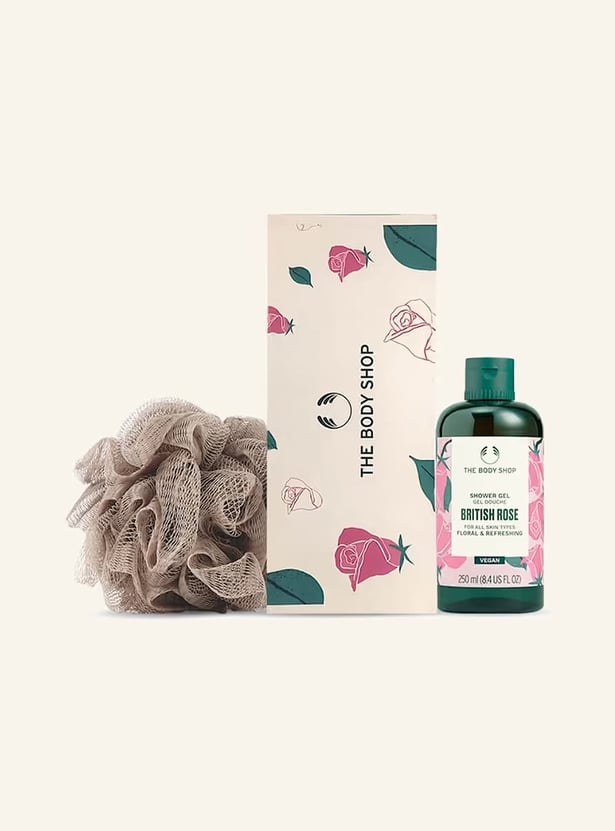 THE BODY SHOP Blooming British Rose Shower Gel Gift Set - 250ml