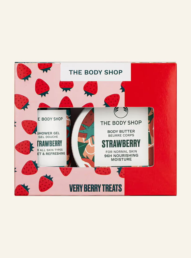 THE BODY SHOP Very Berry Treats Strawberry Gift Set - 180ml