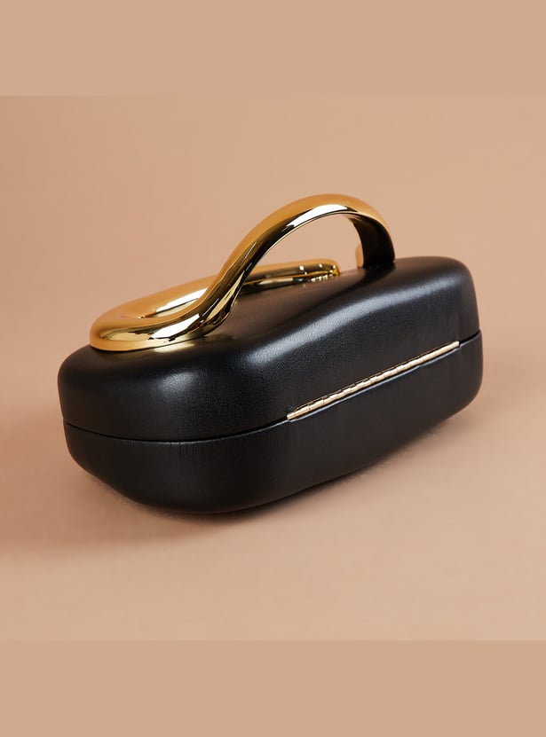 CODE Box Clutch with Strap