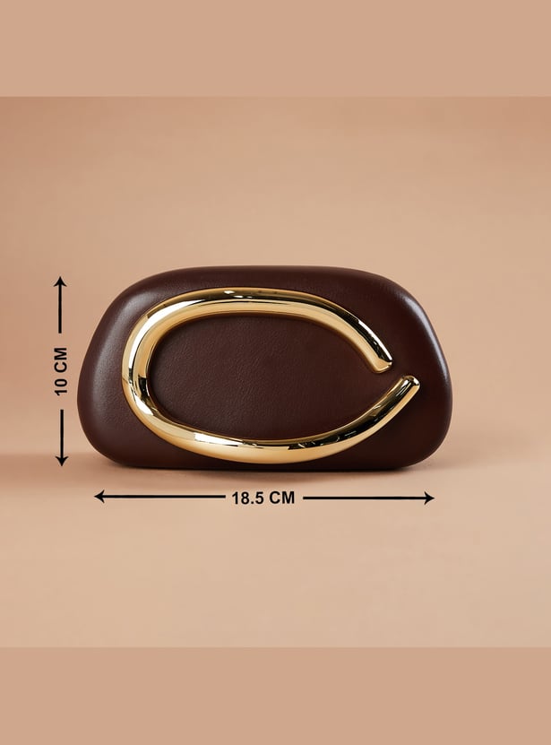 CODE Box Clutch with Strap