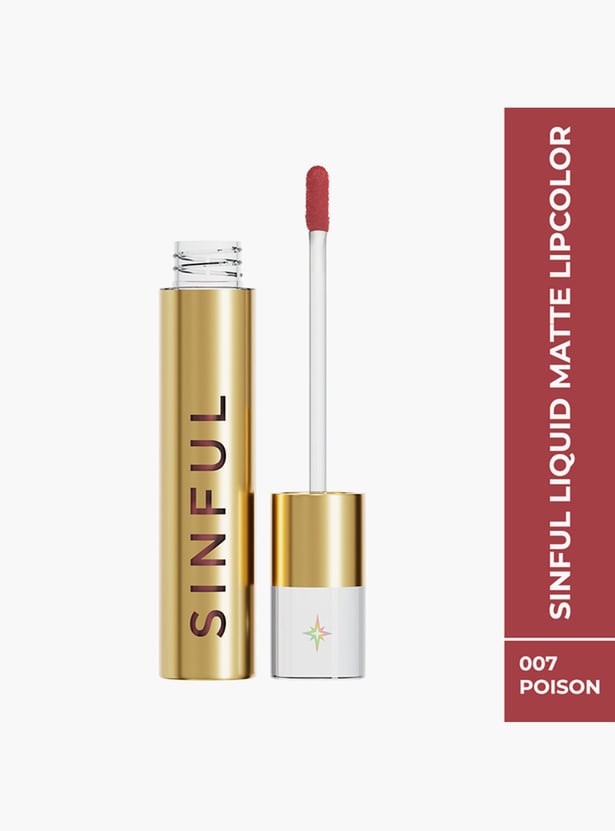 COLORBAR Sinful Liquid Lipstick - Poison - 3g