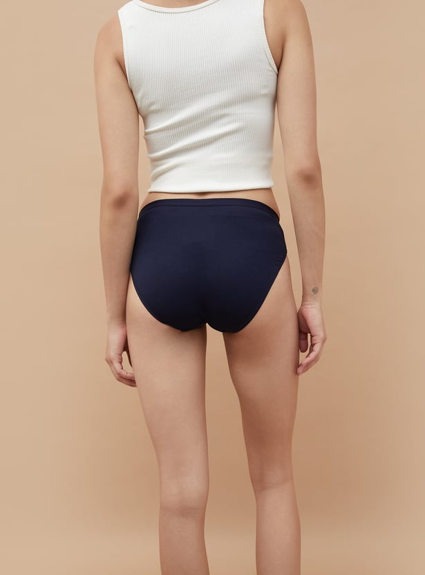 GINGER Solid Hipster Panties - Pack of 3