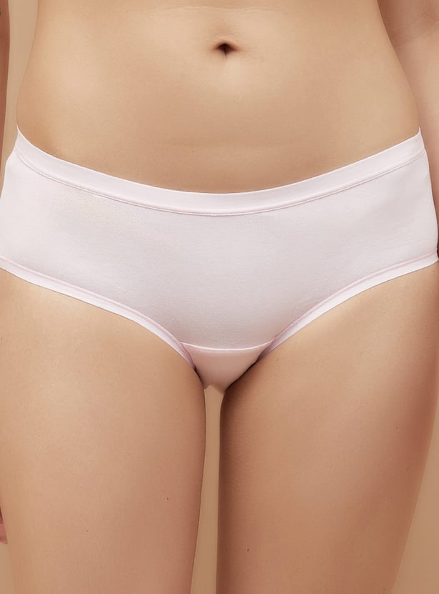 GINGER Solid Hipster Panties - Pack of 3