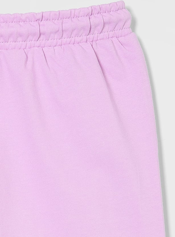 FAME FOREVER Girls Solid Cargo Joggers