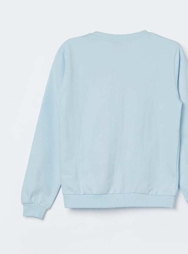 FAME FOREVER Girls Printed Sweatshirt