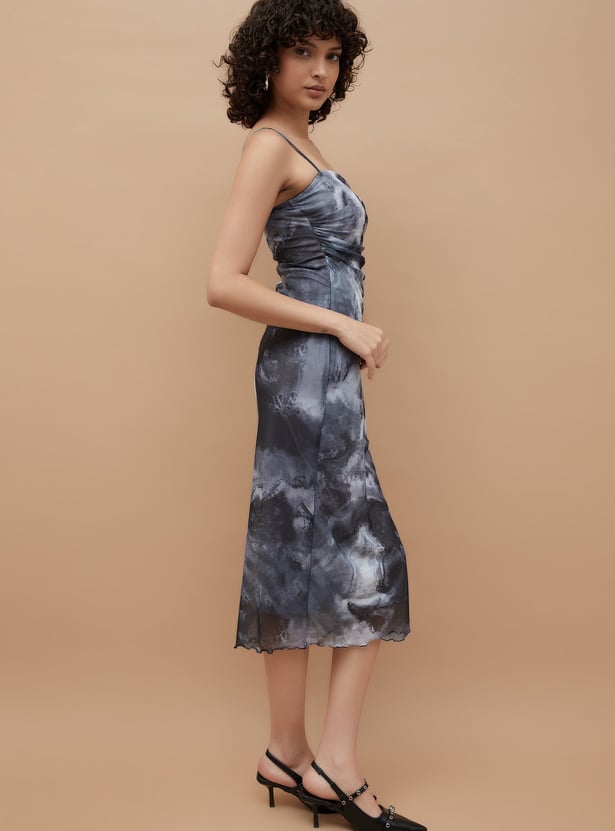 GINGER Tie & Dye Bodycon Dress