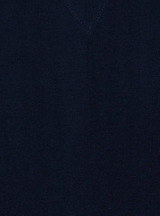 FAHRENHEIT Knit Panelled Shirt
