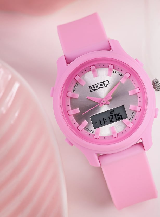 ZOOP Pastel Pol Analog Digital Watch - 16046PP02