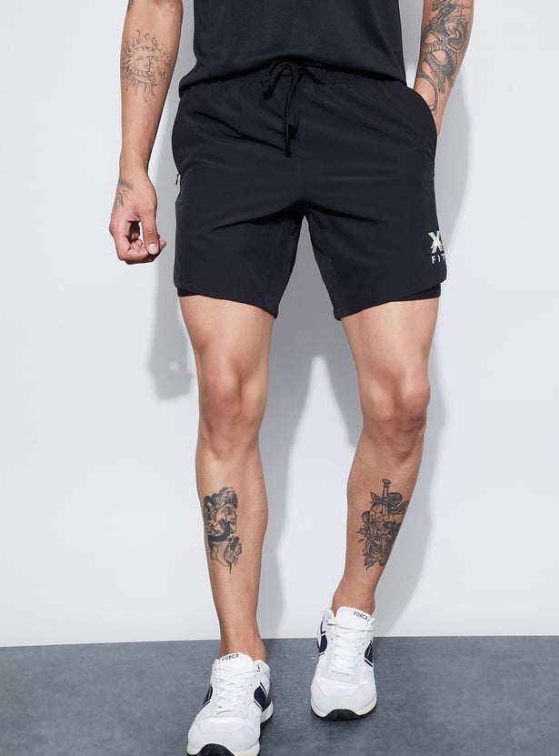 KAPPA Solid Regular Shorts