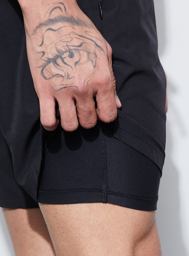 KAPPA Solid Regular Shorts