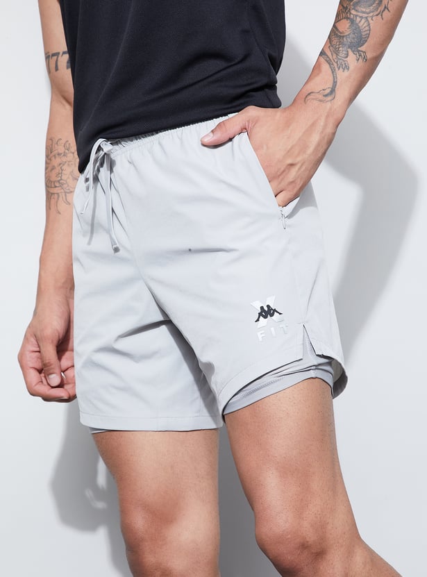 KAPPA Solid Regular Shorts