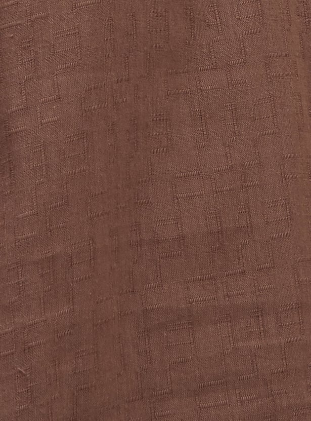 MELANGE Solid Short Kurta