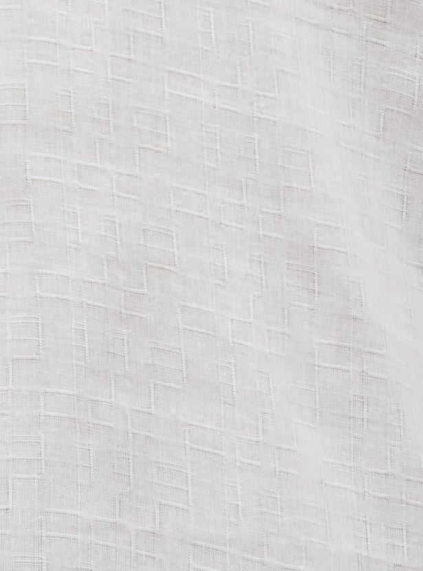 MELANGE Solid Short Kurta