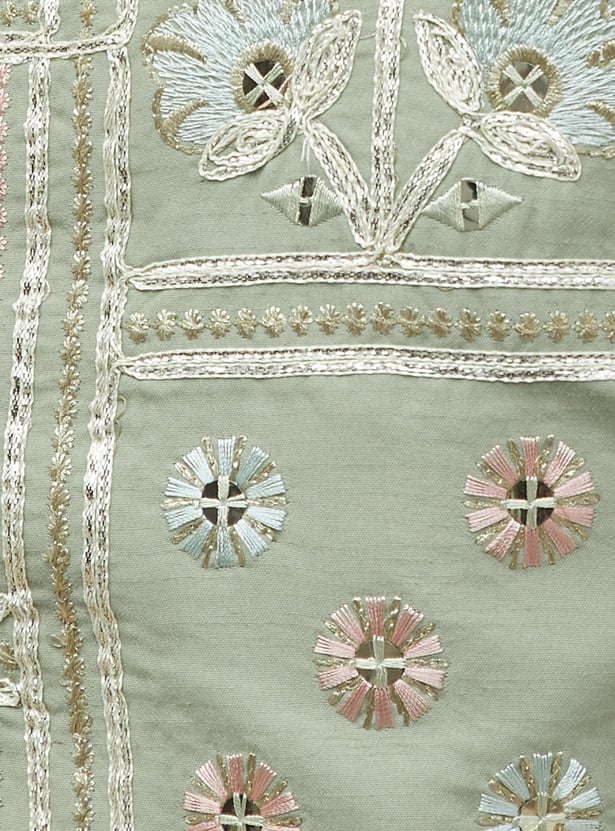 MELANGE Embroidered Nehru Jacket
