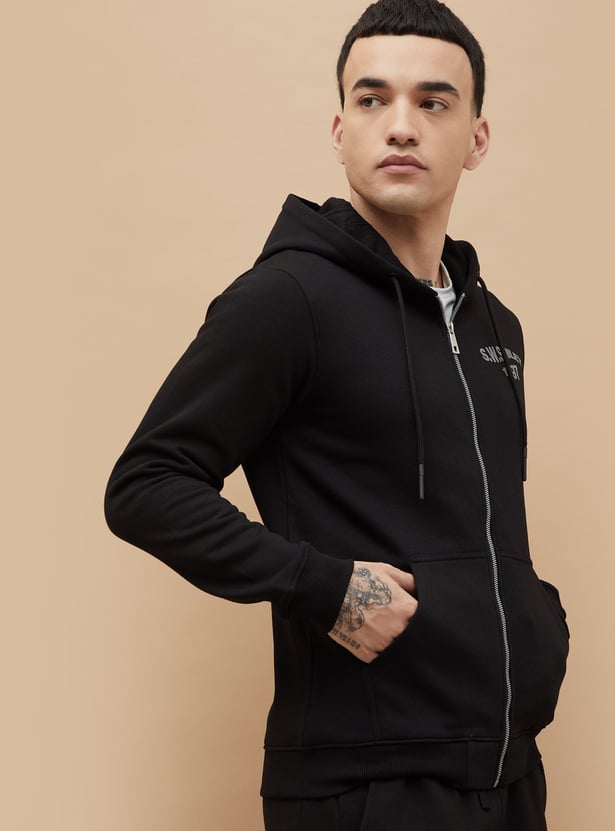 SW SMILEY Back Graphic Print Hoodie