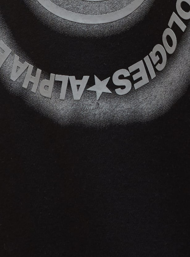 SW SMILEY Back Graphic Print Hoodie
