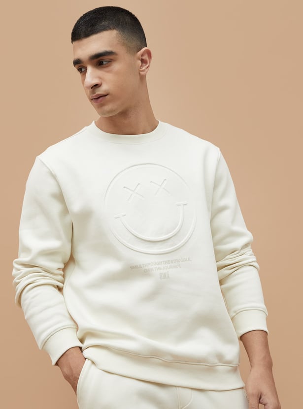 SmileyWorld Embossed Sweatshirt