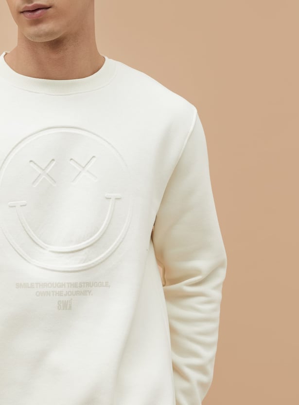 SmileyWorld Embossed Sweatshirt