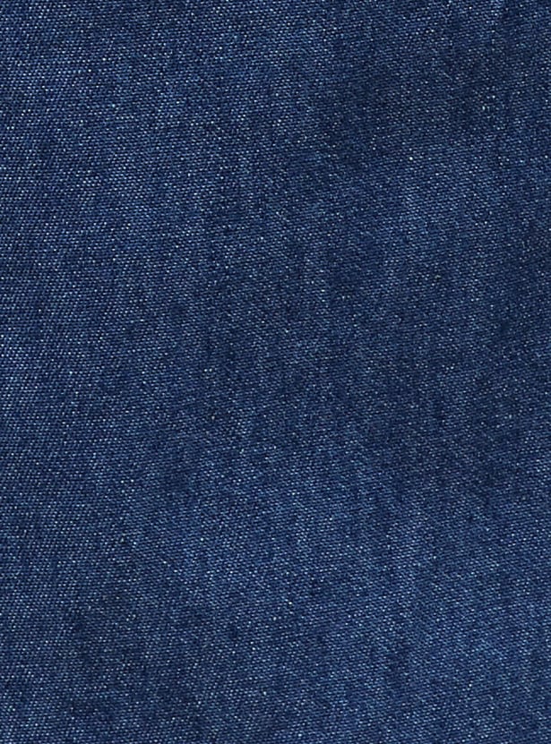 COLOUR ME Solid Denim Joggers