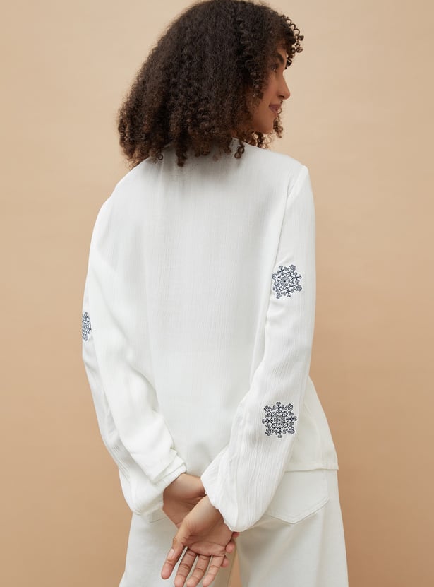 COLOUR ME Embroidered Tunic