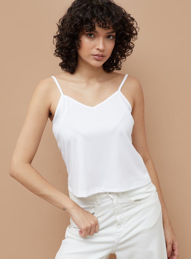 COLOUR ME Floral Shirt with Camisole