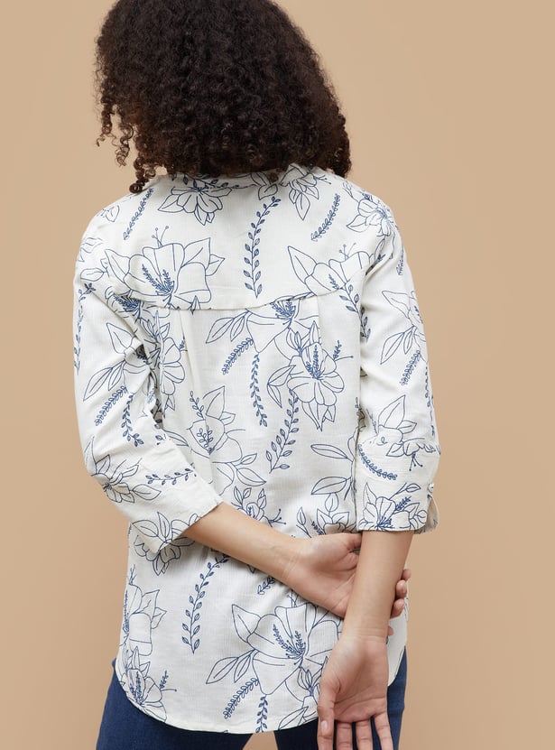 COLOUR ME Floral Print Top