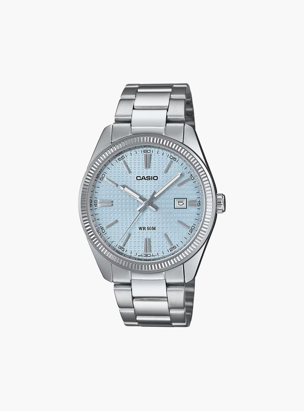 CASIO Enticer Analog Watch with Stainless Steel Strap - A2394