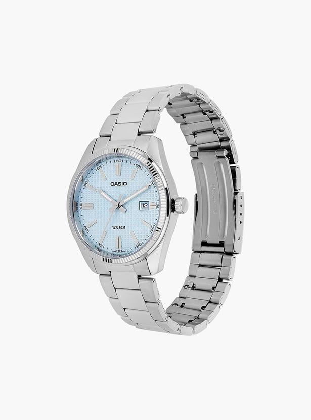 CASIO Enticer Analog Watch with Stainless Steel Strap - A2394