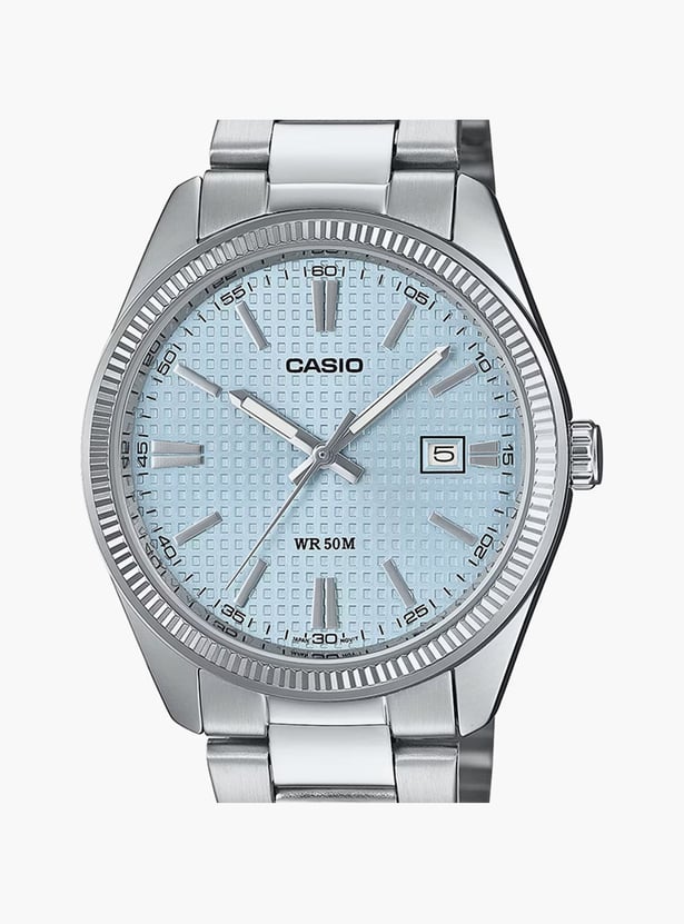 CASIO Enticer Analog Watch with Stainless Steel Strap - A2394