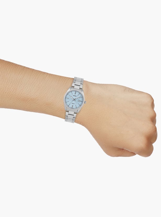 CASIO Enticer Analog Watch with Stainless Steel Strap - A2394