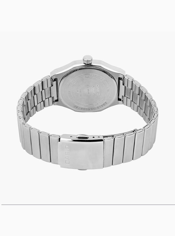 CASIO Enticer Analog Watch with Stainless Steel Strap - A2417
