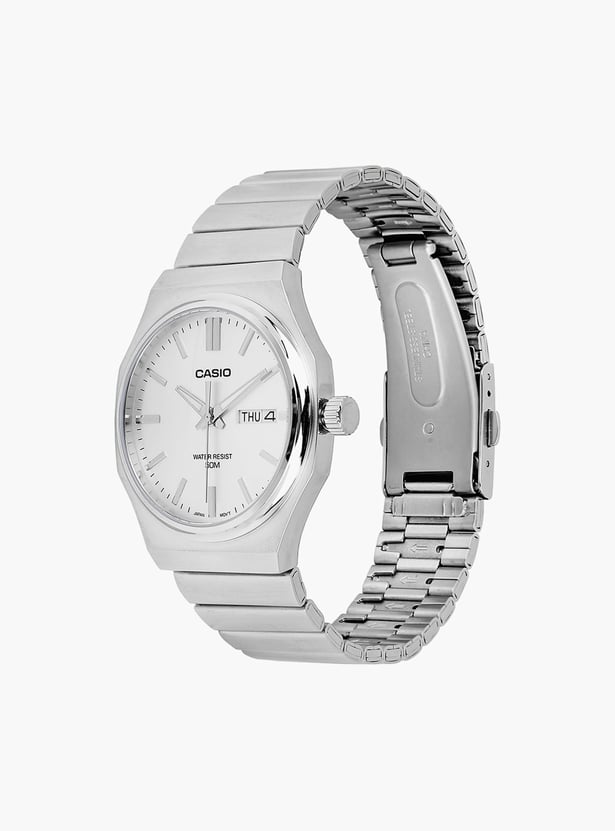 CASIO Enticer Analog Watch with Stainless Steel Strap - A2417