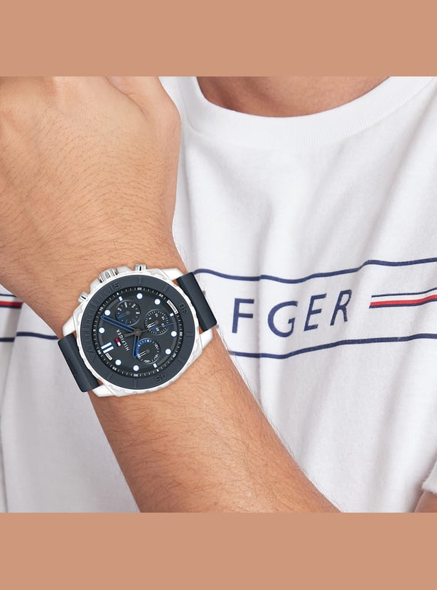 TOMMY HILFIGER Morgan Multifunction Watch with Silicone Strap - TH1710687