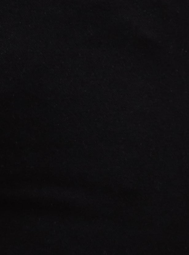 FAME FOREVER Solid Slim Tapered Trousers