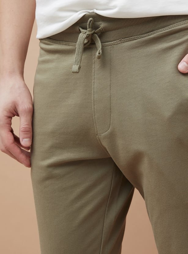 FAME FOREVER Solid Slim Fit Joggers