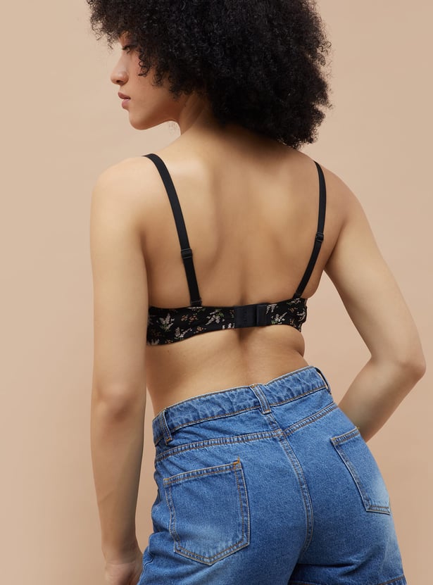 GINGER Assorted Padded Non Wired T-shirt Bra - Pack of 2