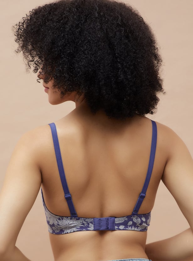 GINGER Assorted Padded Non Wired T-shirt Bra - Pack of 2
