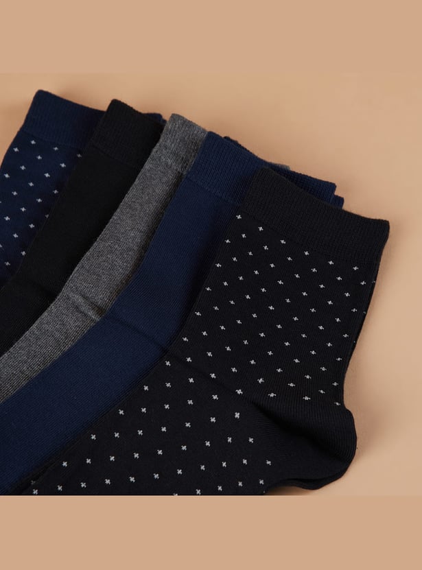 CODE Knitted Ankle Socks - Pack of 5